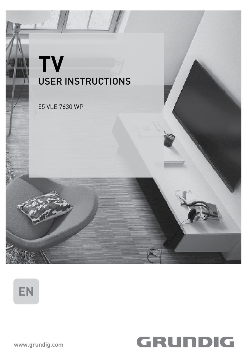 Grundig 55 VLE 7630 WP User manual