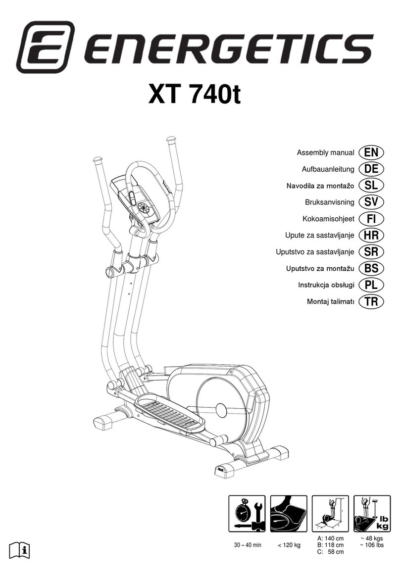 Energetics XT 740T Assembly manual