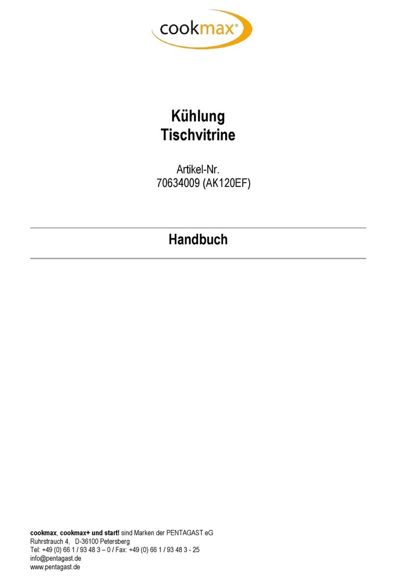 CookMax AK100EF Service manual