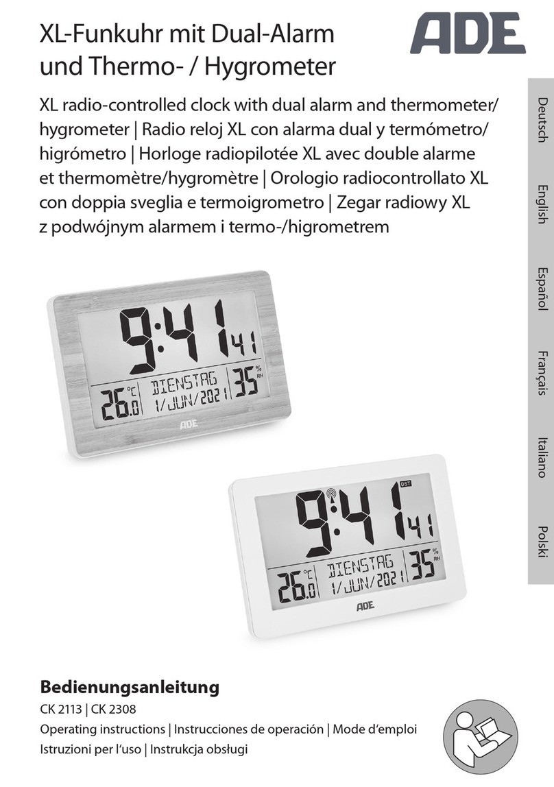 ADE CK 2308 operating instructions