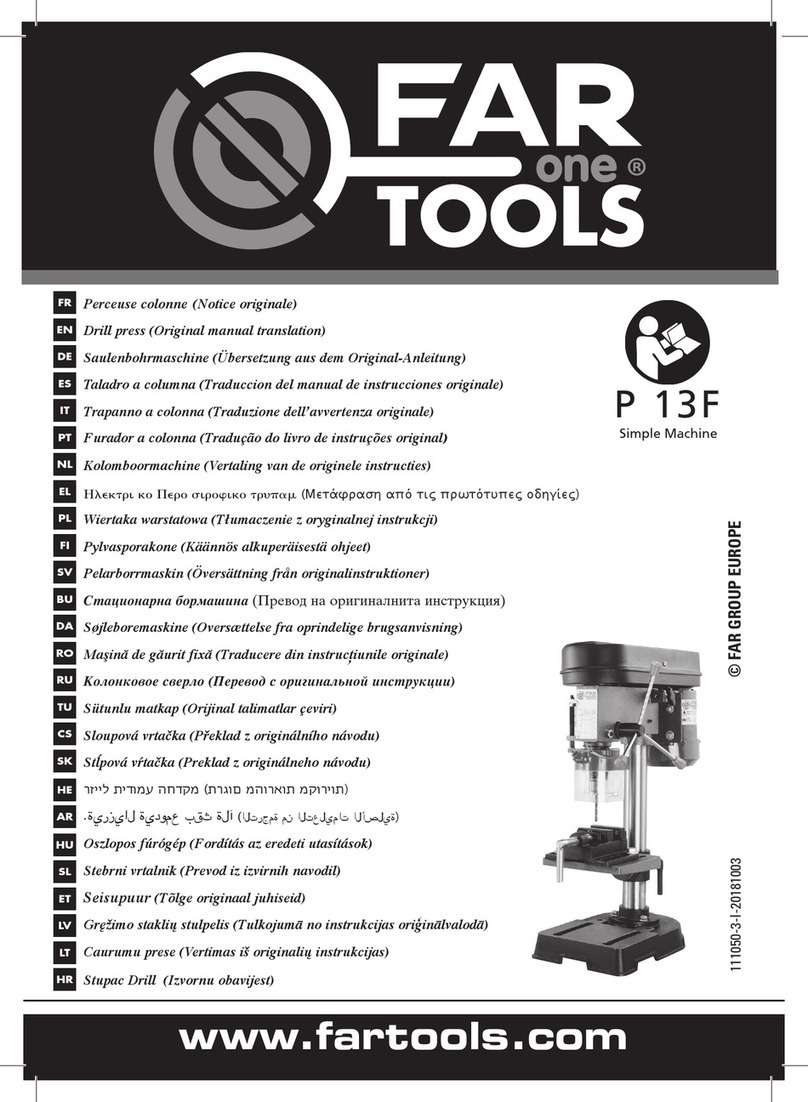 Far Tools P 13F Original manual translation