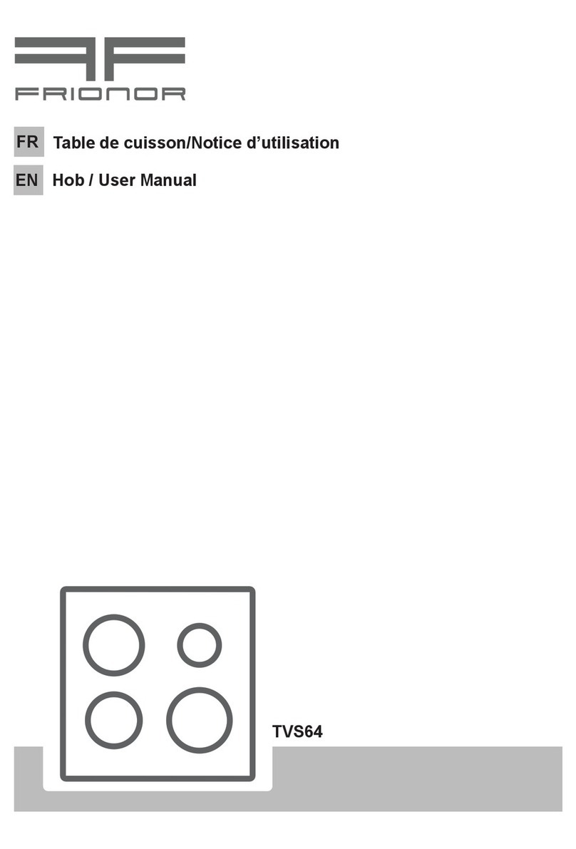 FRIONOR TVS64 user manual