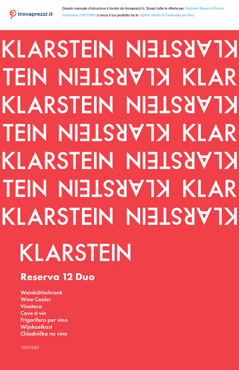 Klarstein Reserva 12 Duo User manual