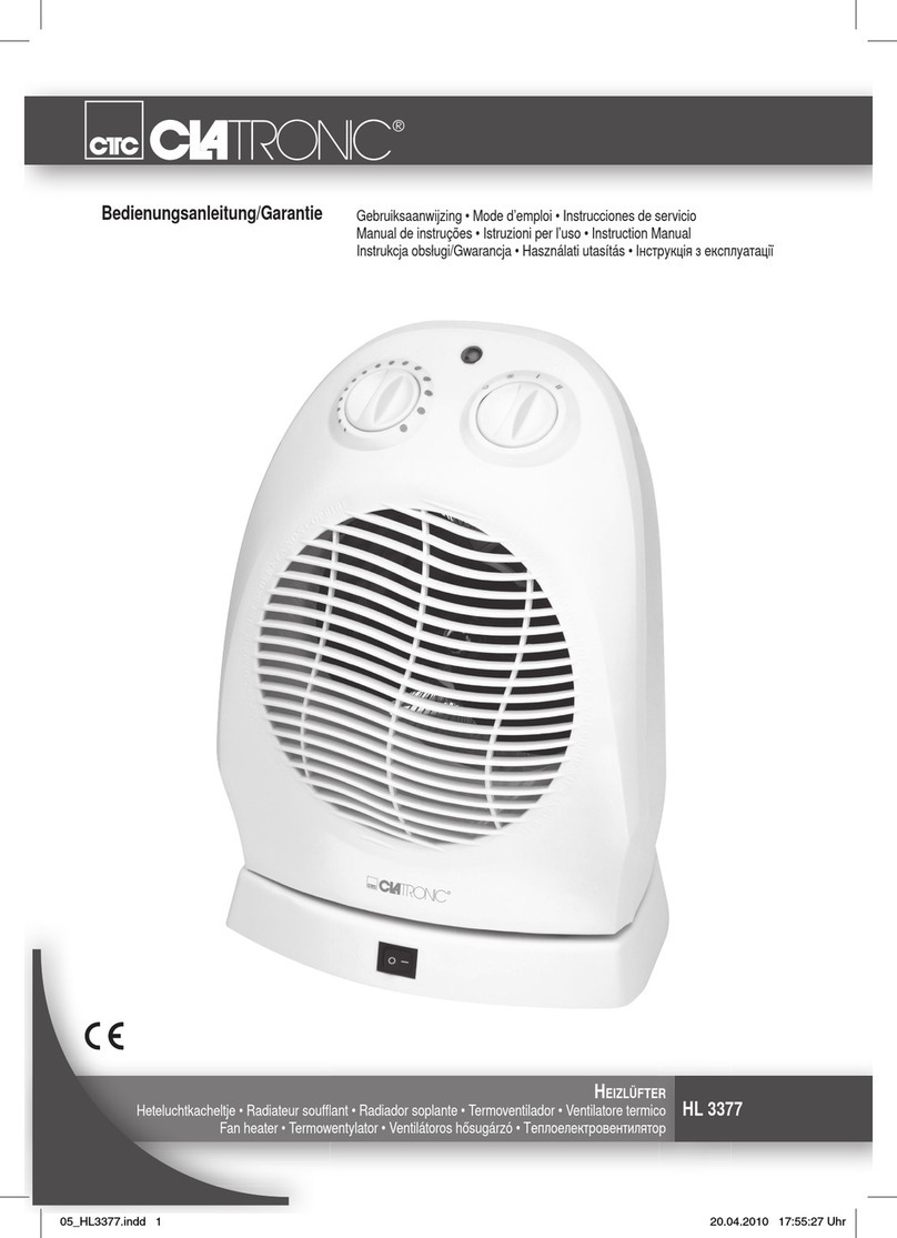 Clatronic HL 3377 instruction manual