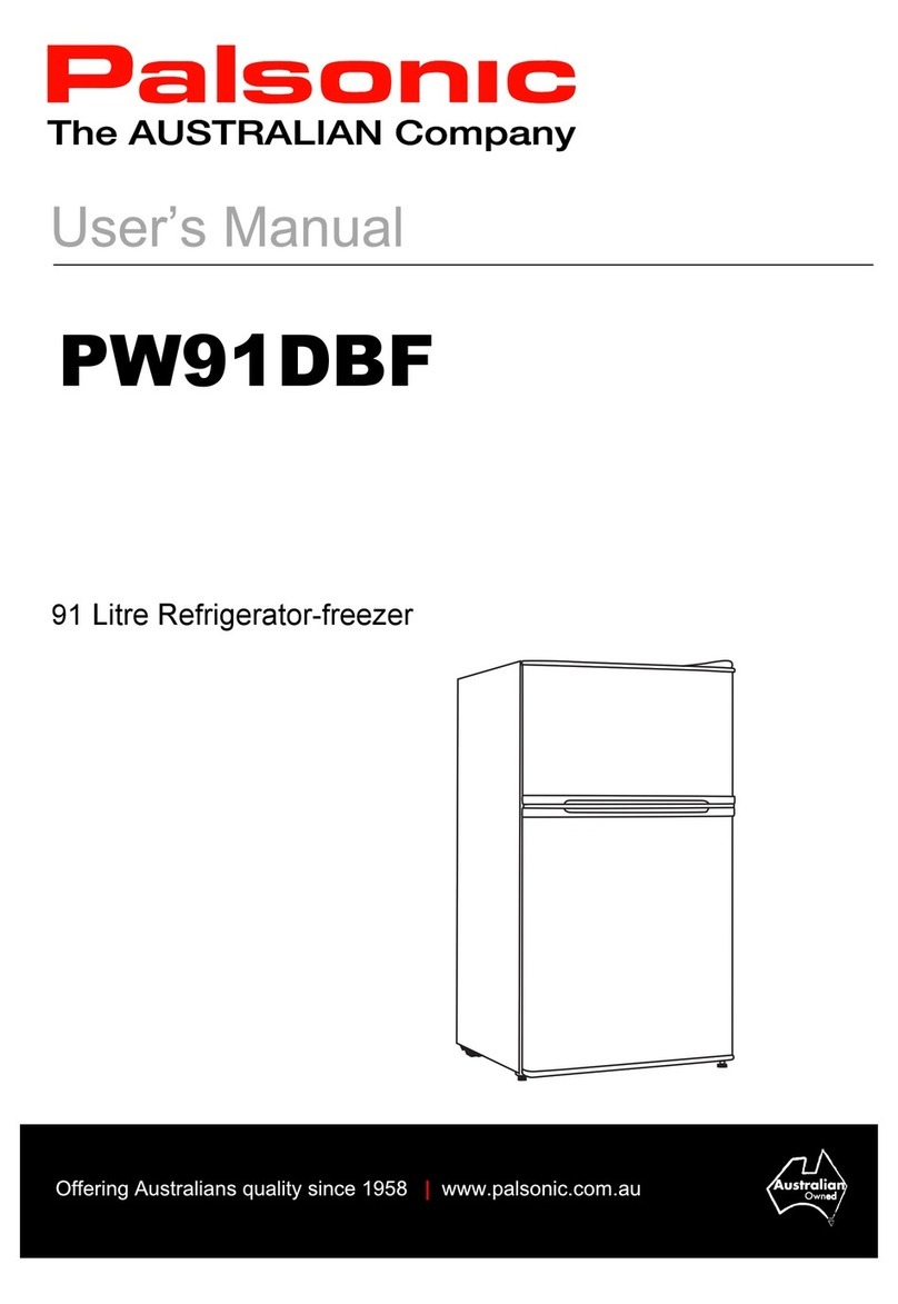 Palsonic PW91DBF user manual