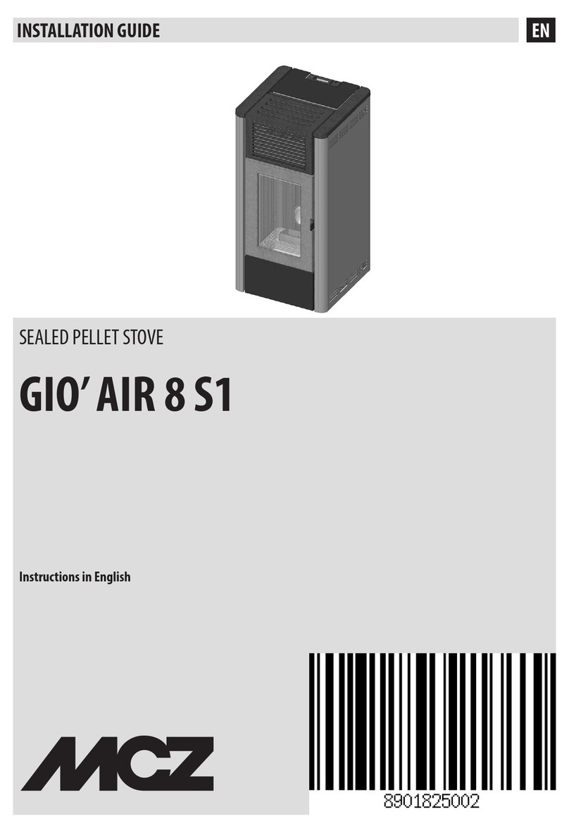 MCZ GIO' AIR 8 S1 User manual