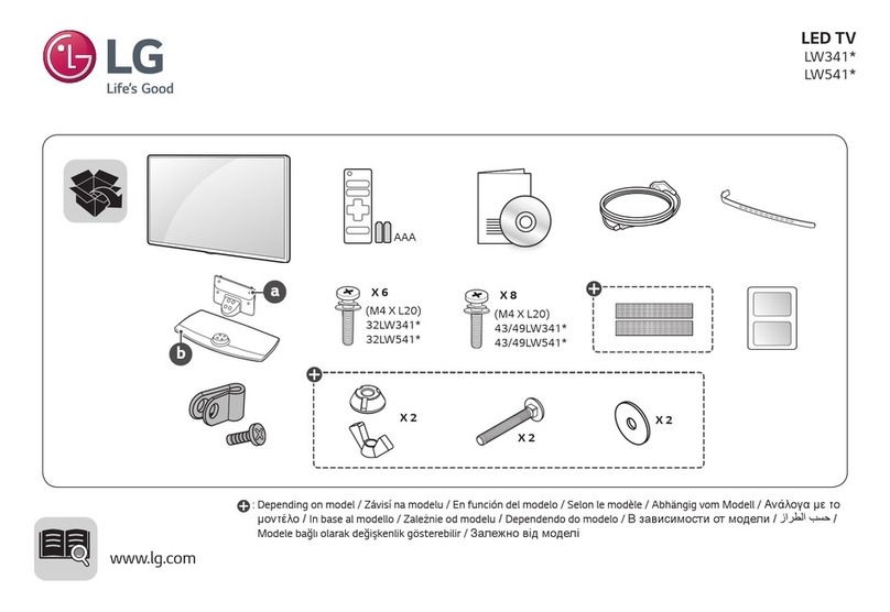 LG LW341 Series User manual