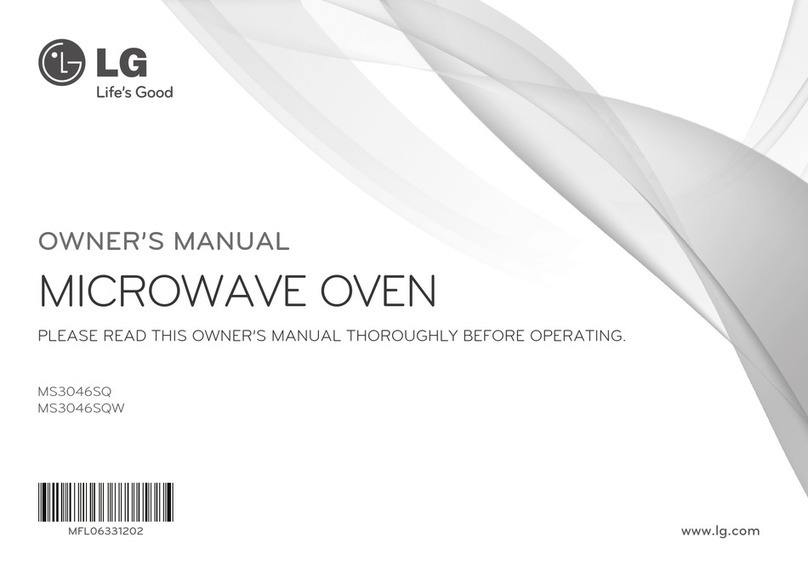 LG MS3046SQW owner's manual