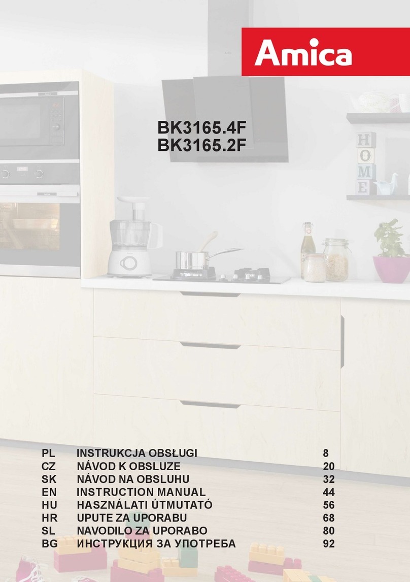 Amica BK3165.4F User manual