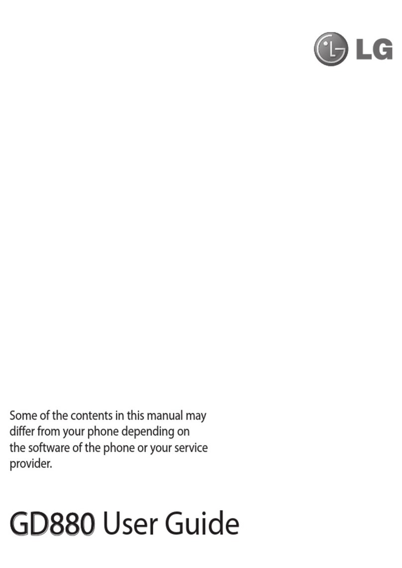 LG GD880 User manual