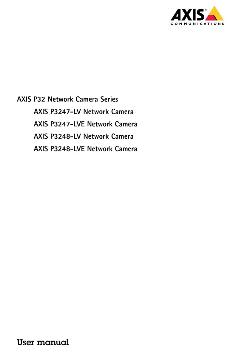 Axis P3248-LV User manual