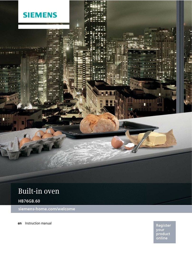 Siemens HB76GB 60 Series User manual