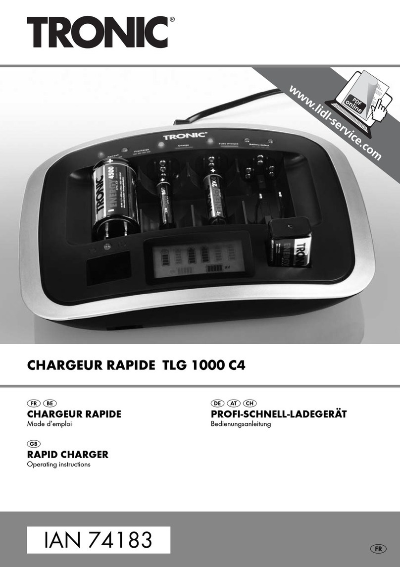 Tronic TLG 1000 C4 User manual