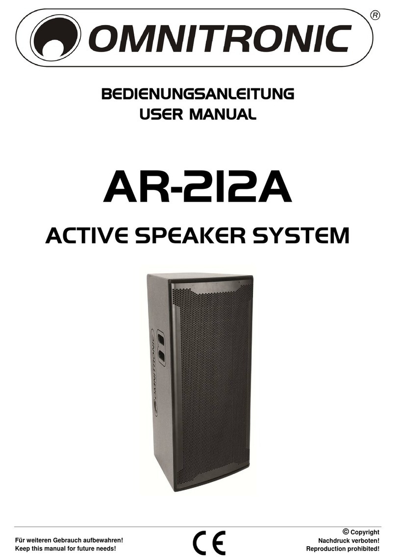 Omnitronic AR-212A user manual