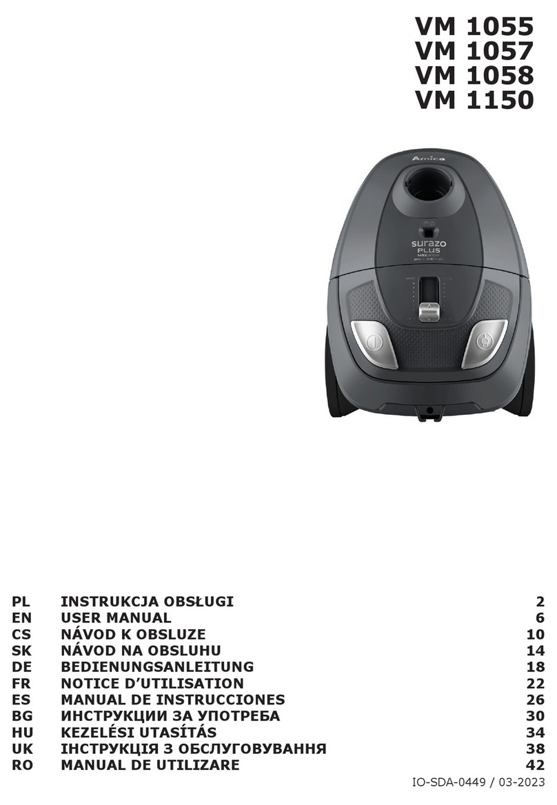 Amica VM 1150 User manual