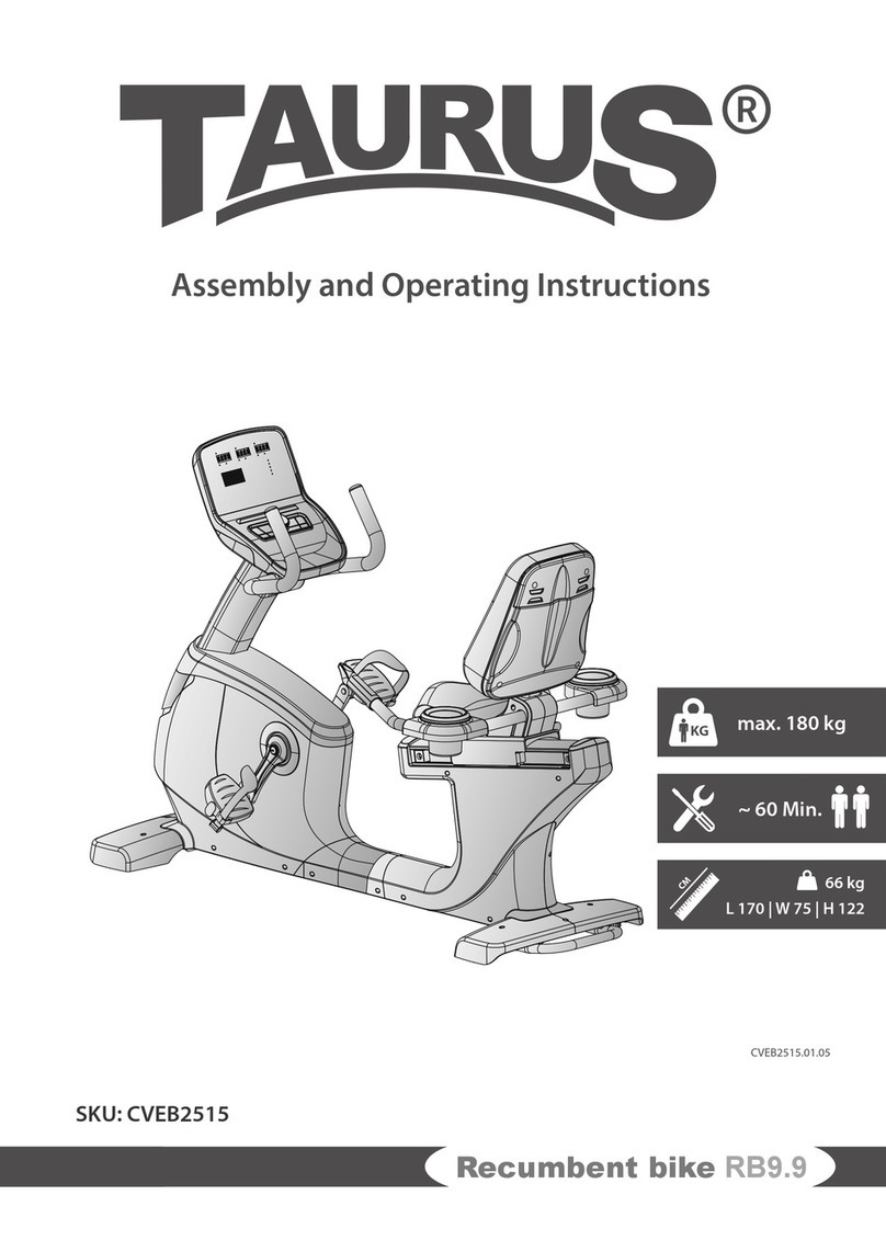 Taurus CVEB2515 Assembly and operating instructions Taurus CVEB2515 Assembly and operating instructions