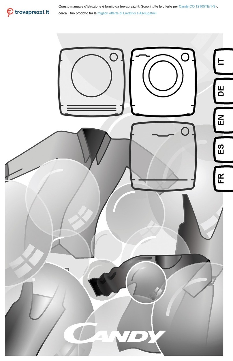 Candy CO 12105TE/1-S manual Candy CO 12105TE/1-S manual