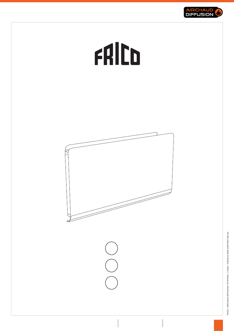 Frico PFW User manual