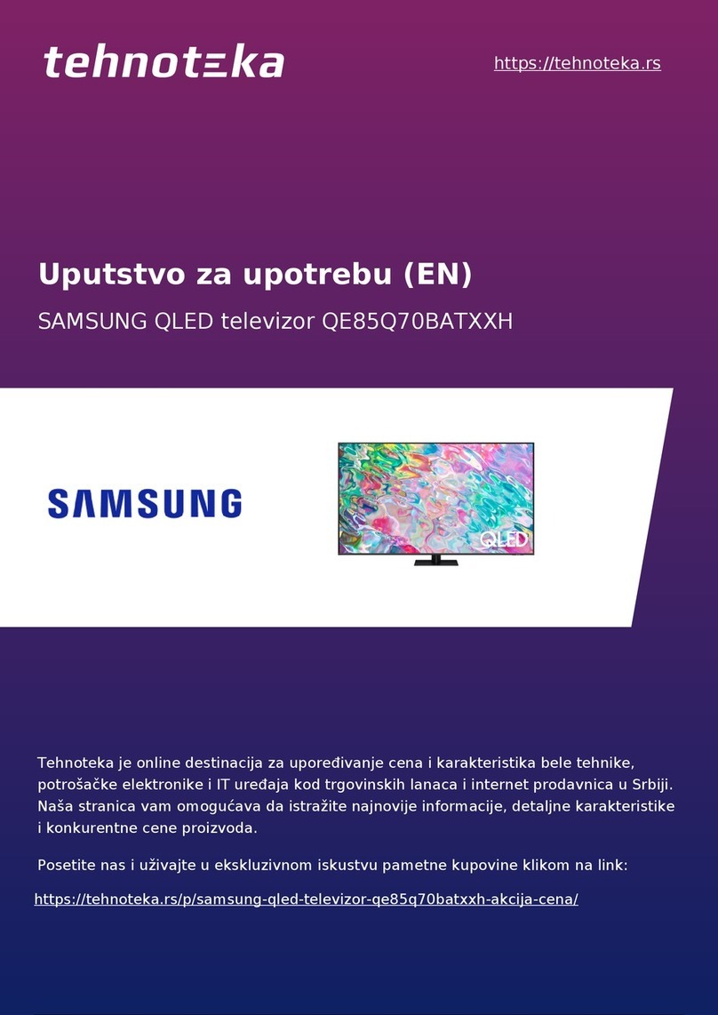 Samsung QE85Q70BATXXH User manual Samsung QE85Q70BATXXH User manual