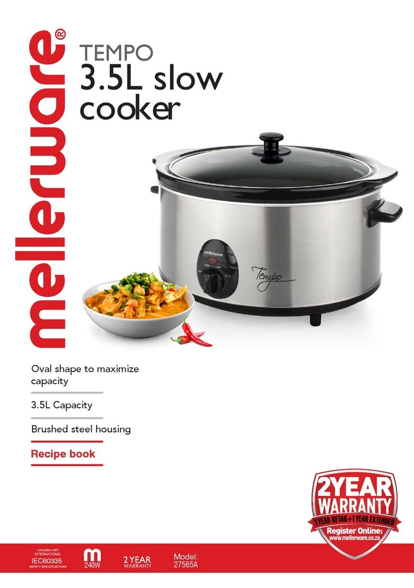 Mellerware TEMPO 27565A manual