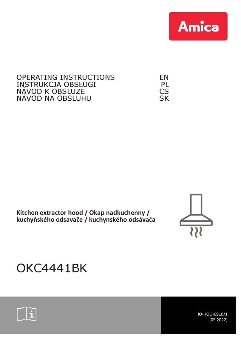 Amica OKC4441BK operating instructions
