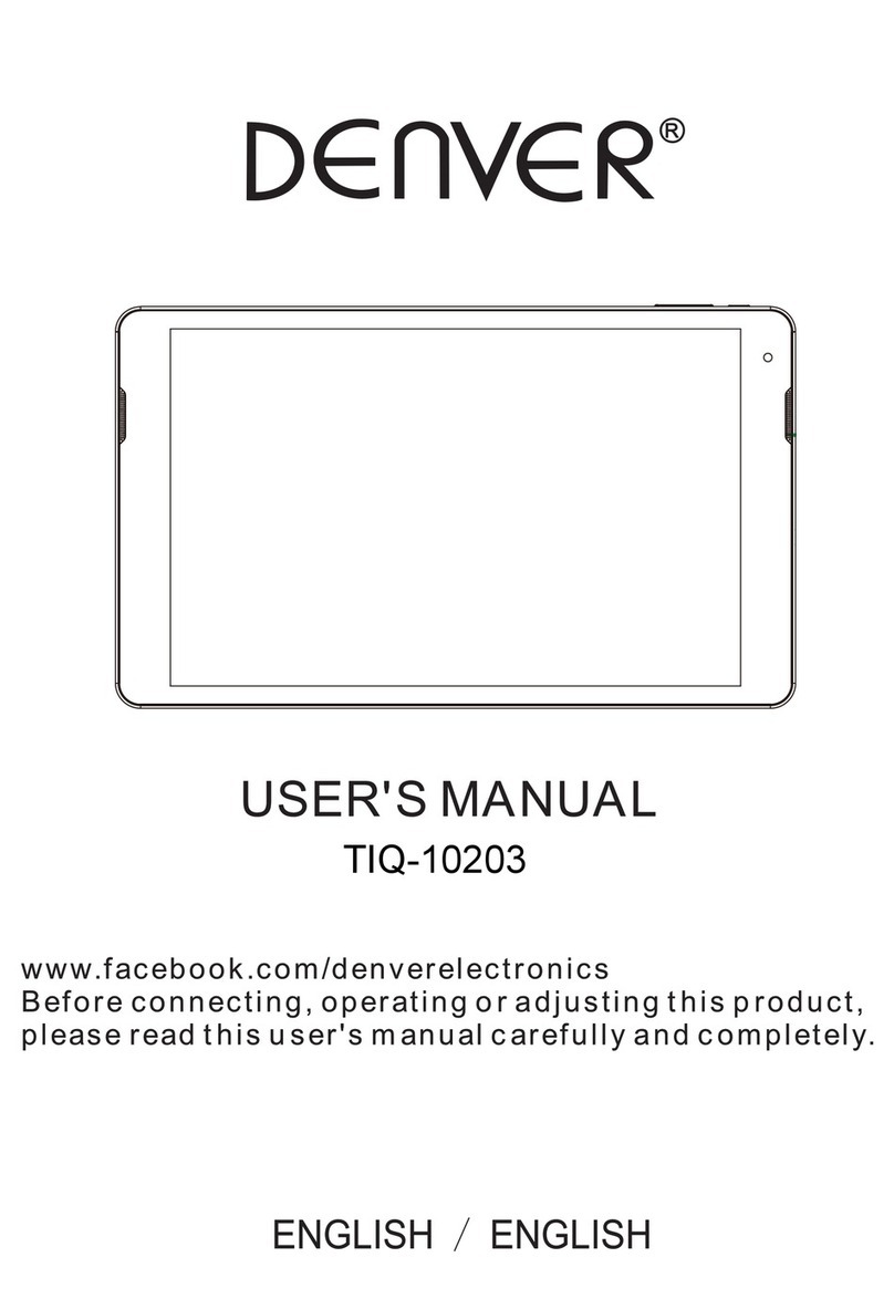 Denver TIQ-10203 user manual