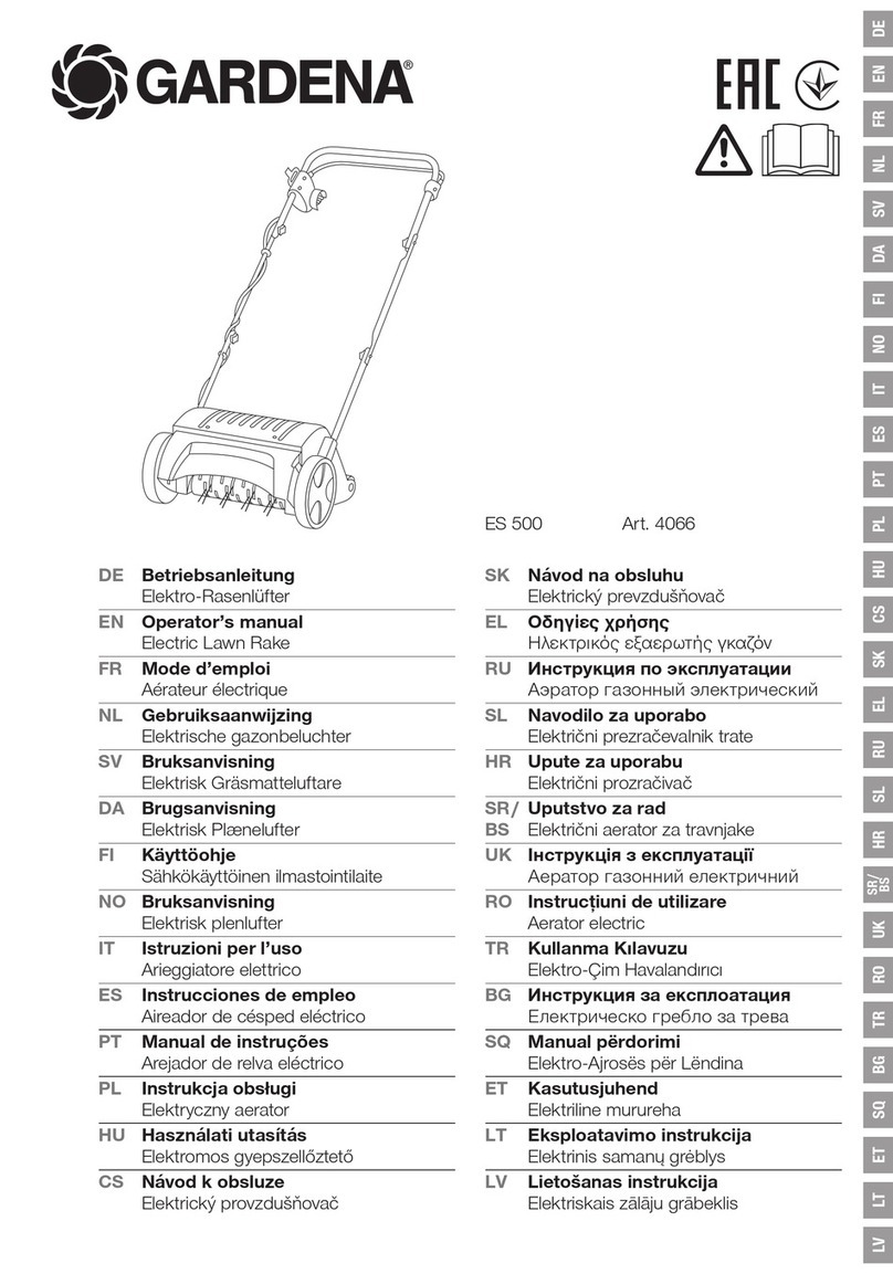 Gardena 4066 Operator's manual