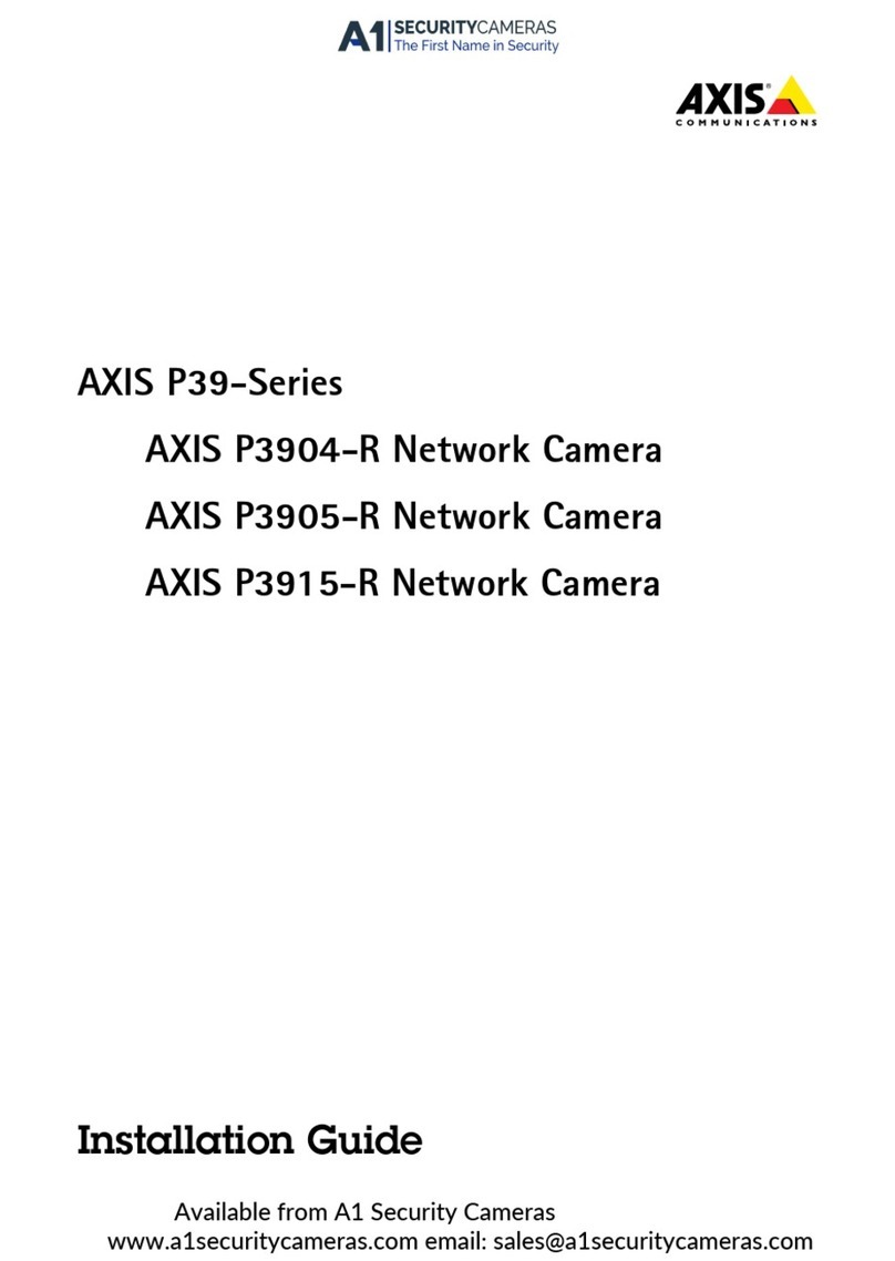 Axis P39 Series User manual Axis P39 Series User manual