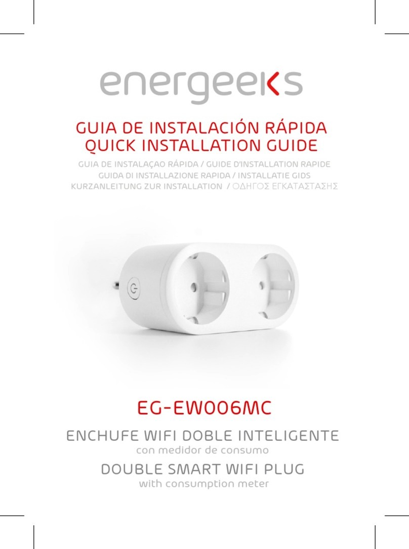 Energeeks EG-EW006MC Quick installation guide