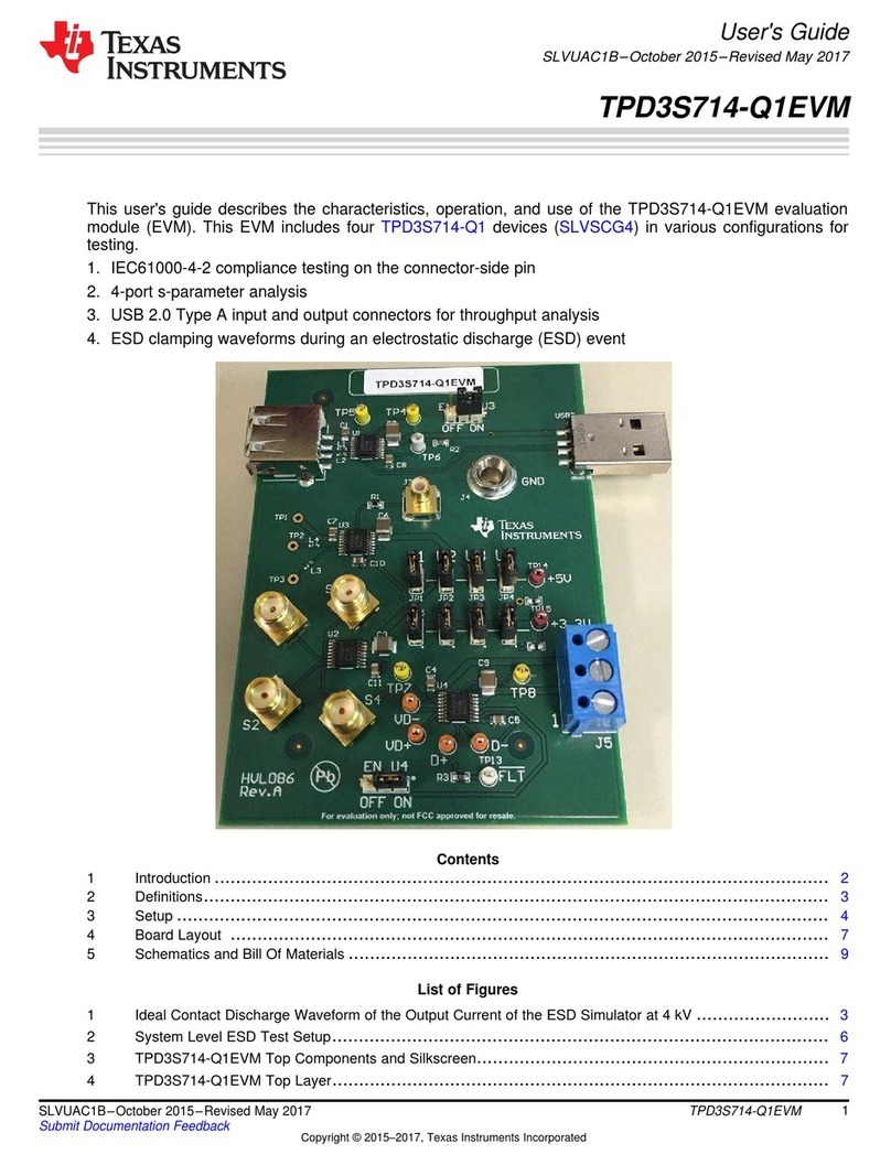 Texas Instruments TPD3S714-Q1EVM User manual