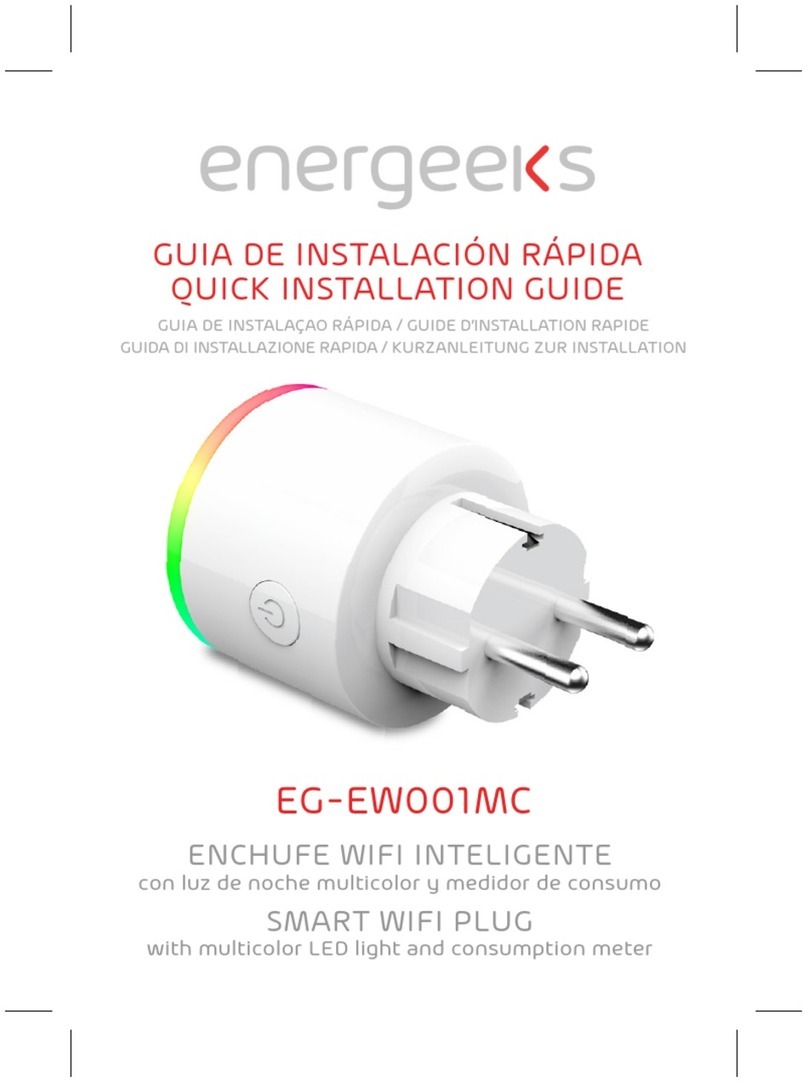 Energeeks EG-EW001MC Quick installation guide