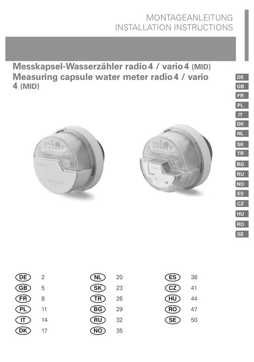 techem radio 4 User manual