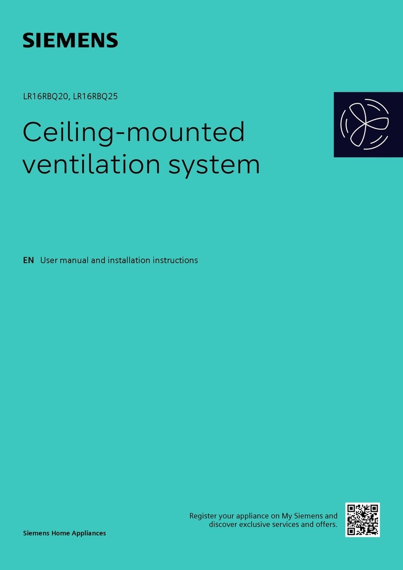 Siemens LR16RBQ25 User manual