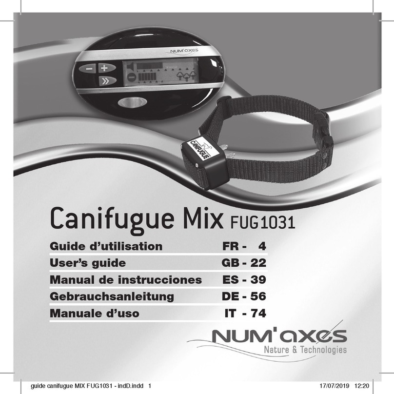 Num'axes Canifugue Mix FUG1031 User manual