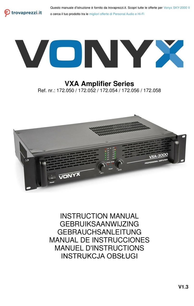 Vonyx SKY-2000 II instruction manual