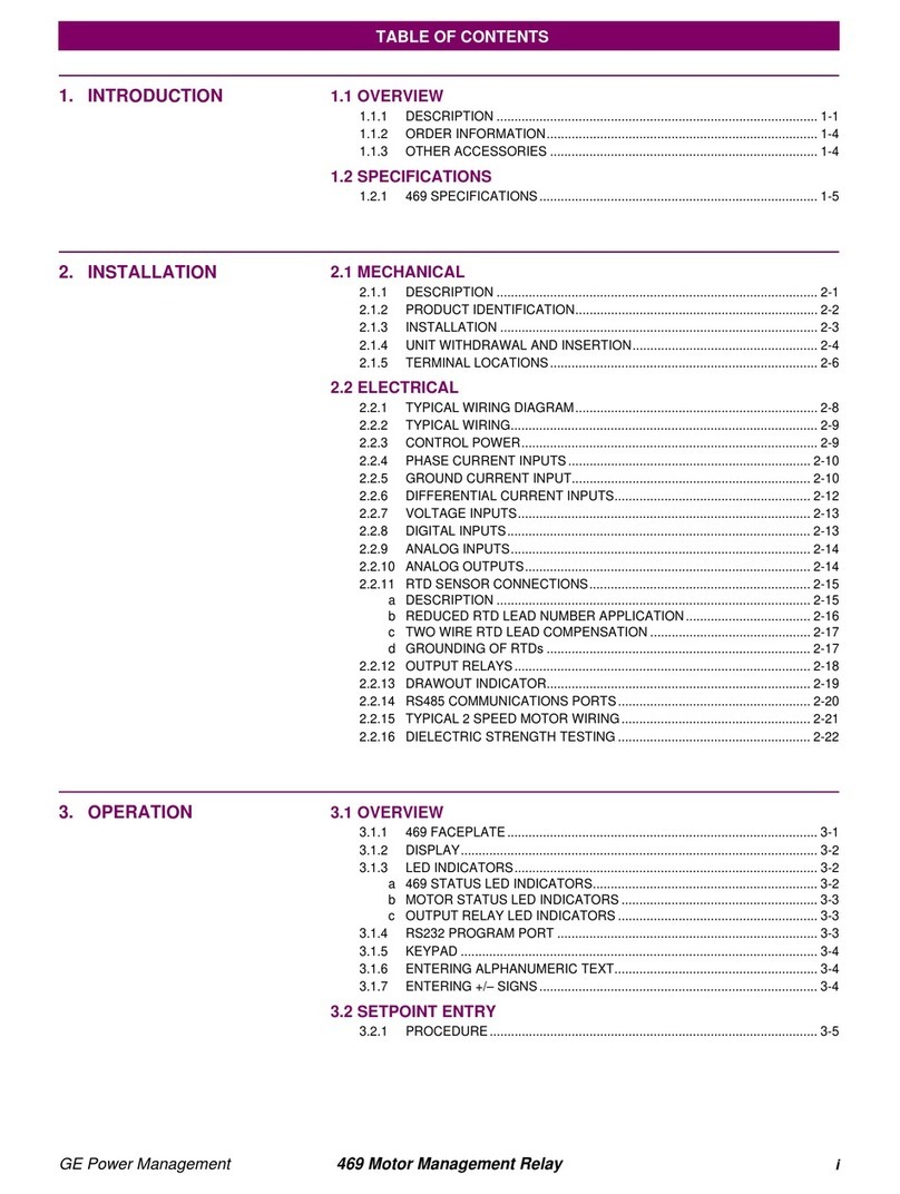 GE Masoneilan 469 Series User manual