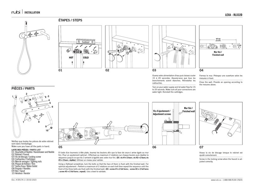 Rubi LEXA RLX32D quick start guide