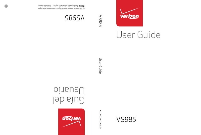 Verizon VS985 User manual