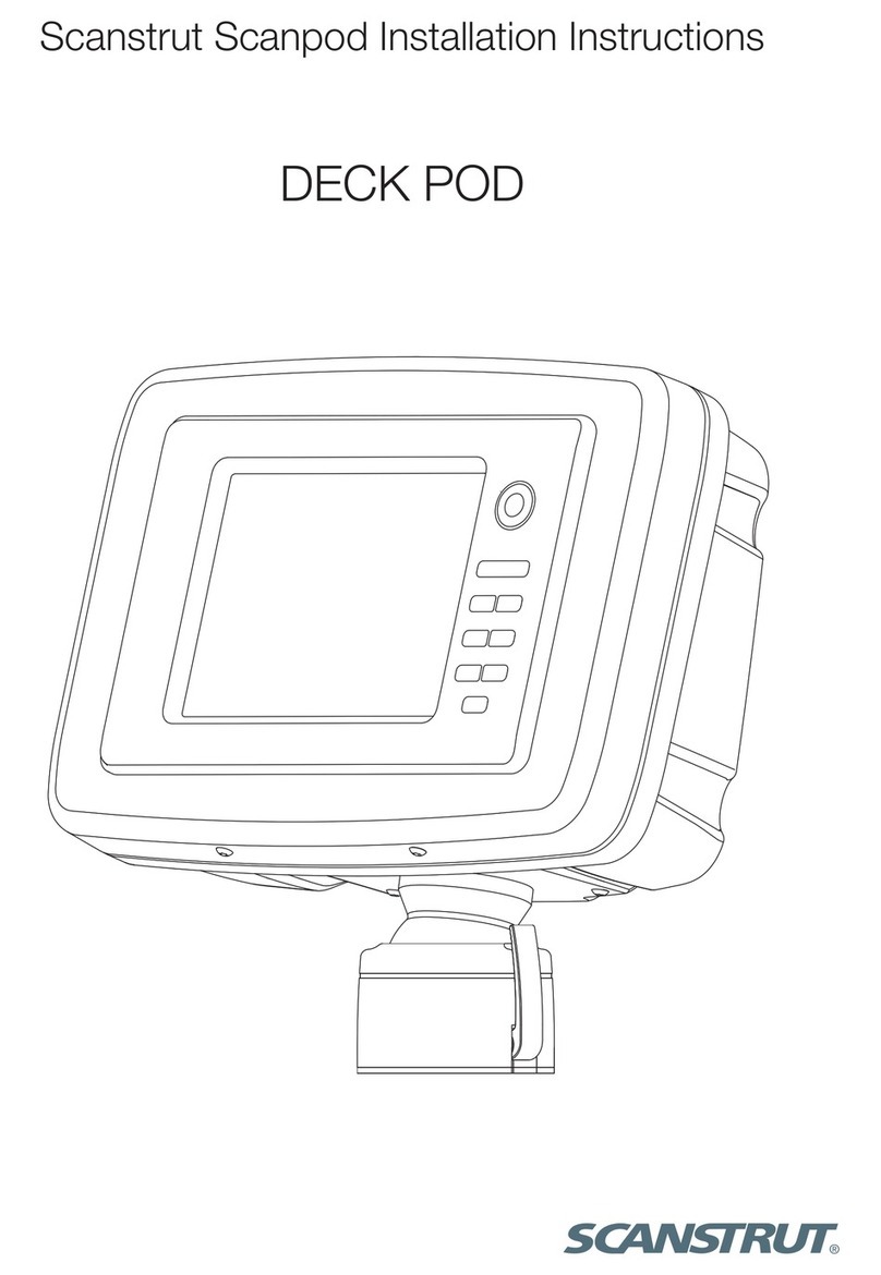 Scanstrut Scanpod DECK POD User manual