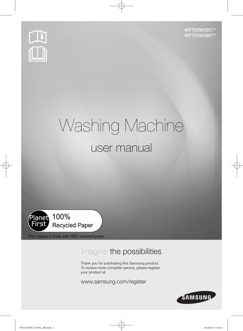 Samsung WF752W2BC Series user manual