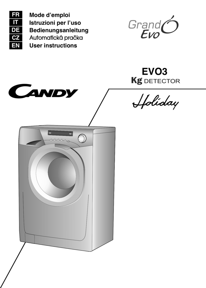 Candy GrandO Evo EVO3 User manual