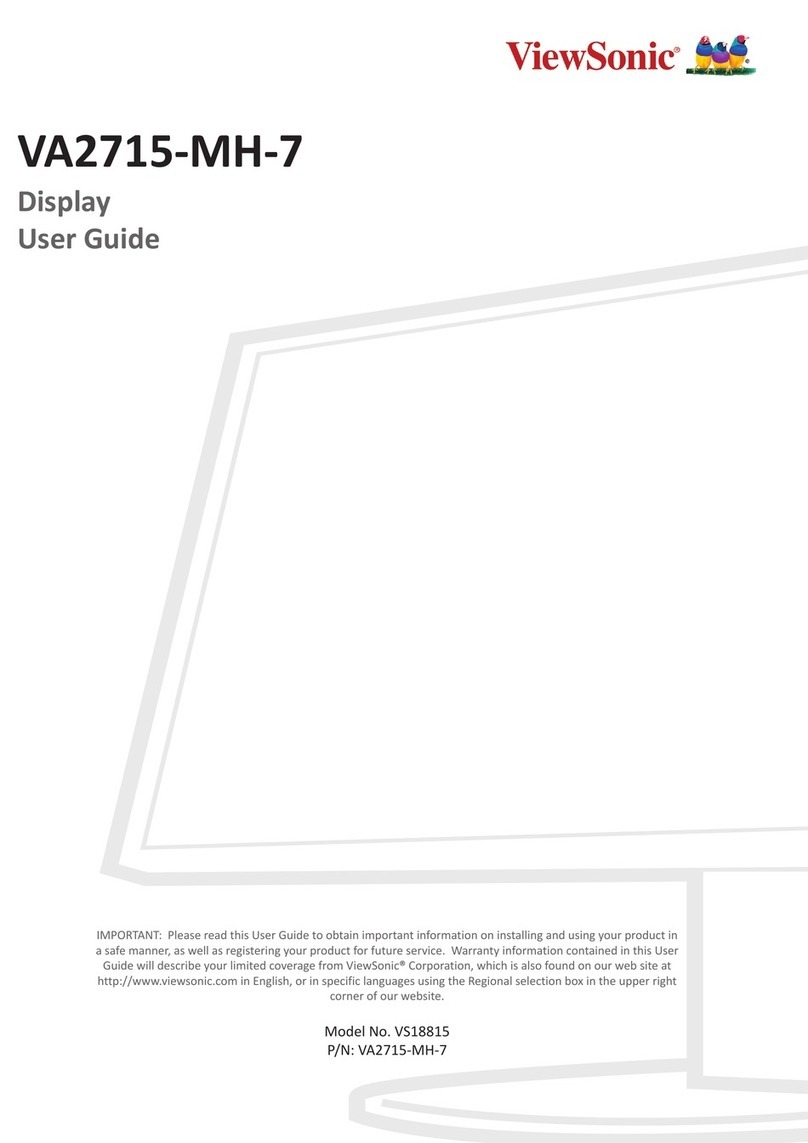 ViewSonic VA2715-MH-7 User manual