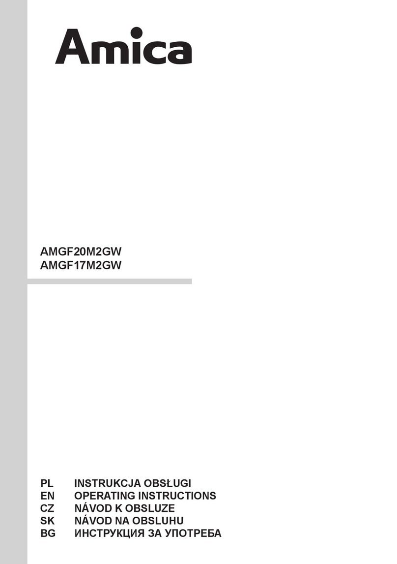 Amica AMGF20M2GW operating instructions