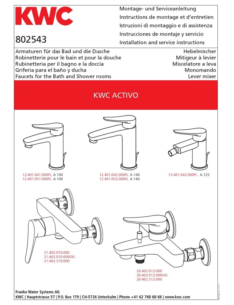 KWC A 140 Quick guide KWC A 140 Quick guide