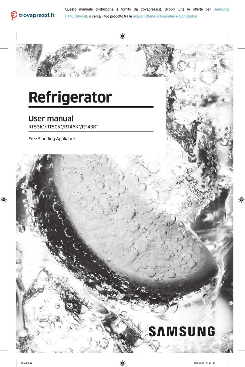 Samsung RT46K6645SL User manual