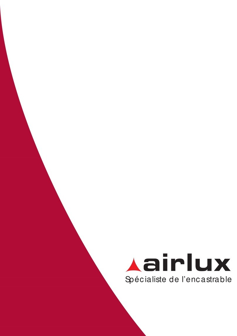 AIRLUX AHGG55BK Installation and operation manual