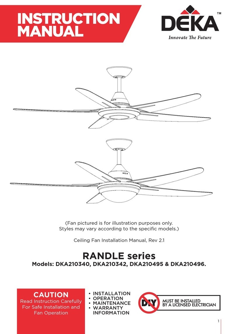 Deka RANDLE DKA210340 User manual