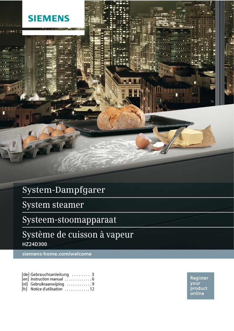 Siemens HZ24D300 User manual