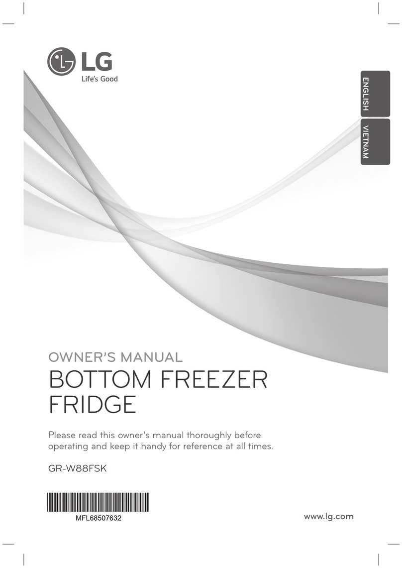 LG GR-W88FSK owner's manual