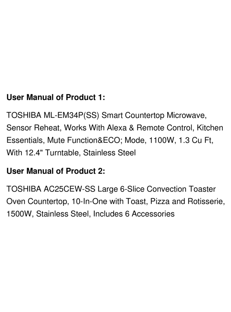 Toshiba ML-EM34PSS User manual